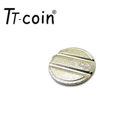 femzseton TT coin hornyolt fém zseton