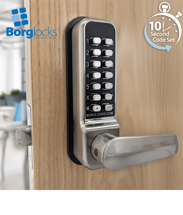 Borglocks BL2400 mechanikus kódzár lővér zárakhoz Borglocks BL2400 mechanikus kódzár lővér zárakhoz