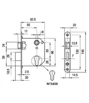 Abloy 2020 méretek